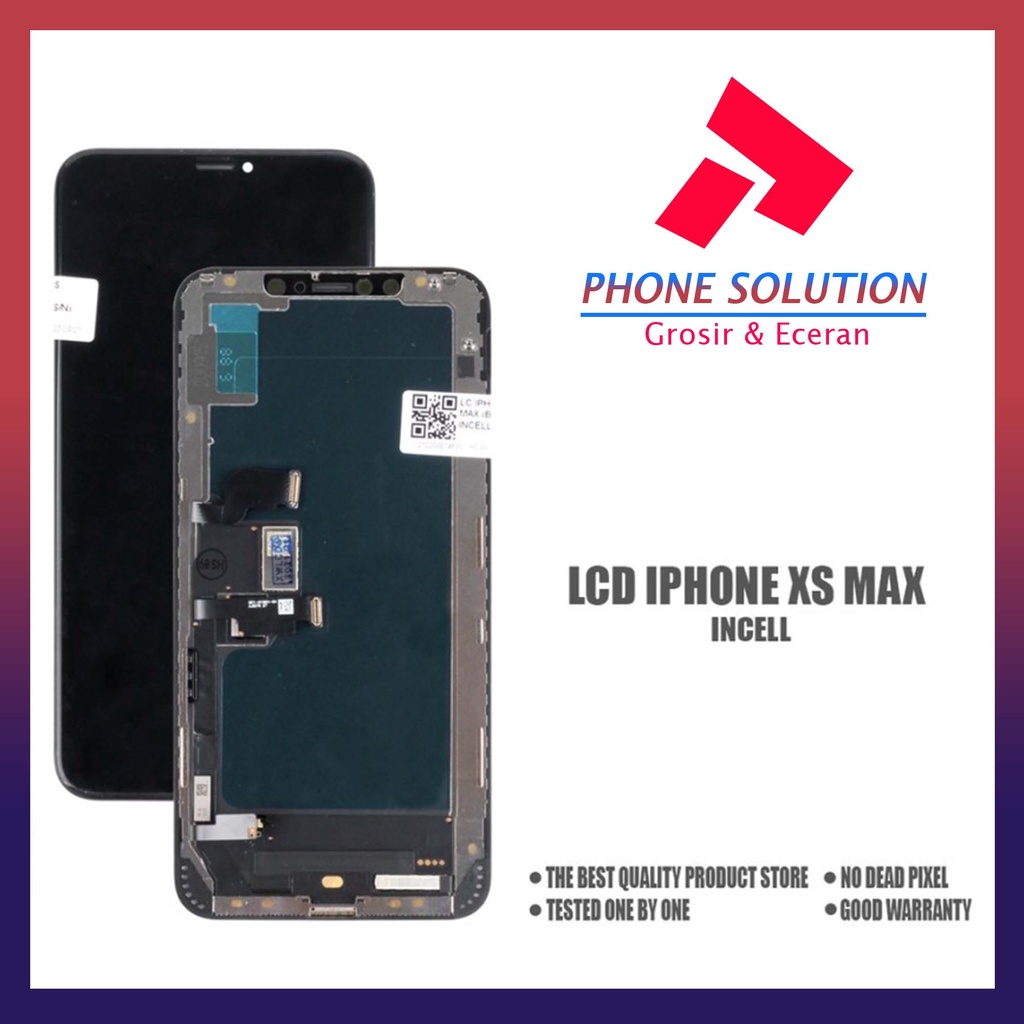 LCD Iphone XS MAX Fullset Touchscreen Original 100% // Supplier LCD Iph - Garansi 1 Bulan