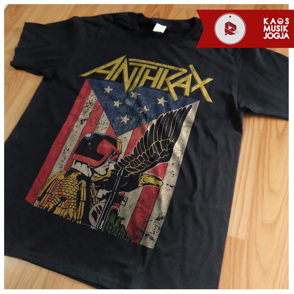KAOS BAND ANTHRAX  Shopee Indonesia