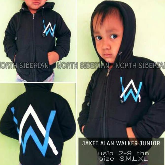 Jaket Alan Walker Anak Kecil