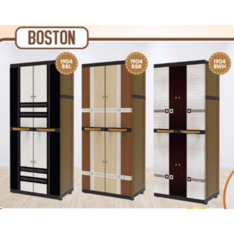 LEMARI PAKAIAN PLASTIK NAIBA 1904 GANTUNG RAK KUNCI/ LEMARI PLASTIK GANTUNG NAIBA 1904 MSC HANGER