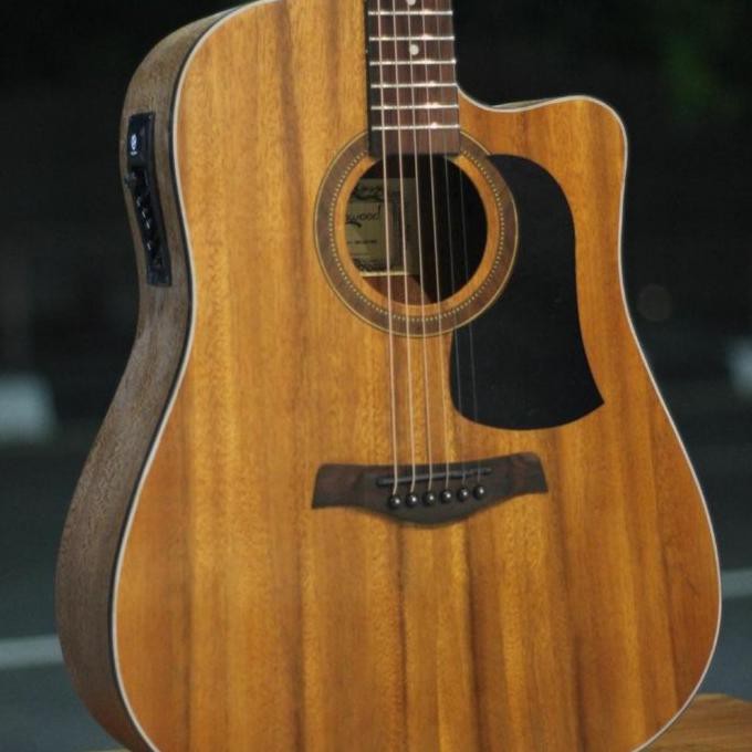 Gitar Akustik Elektrik Tuner Camwood Iwc-235 Nsk Ori