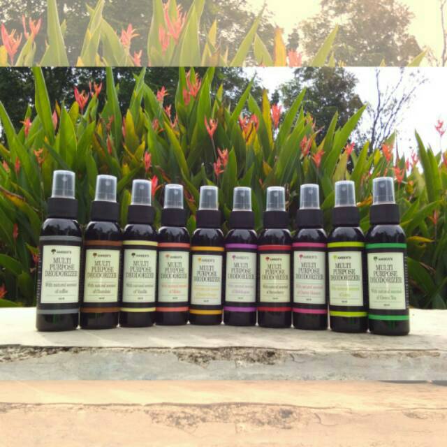 AMBER Penghilang Bau dan Parfum Sepatu Helm Tas Anti Bacterial (100 ml