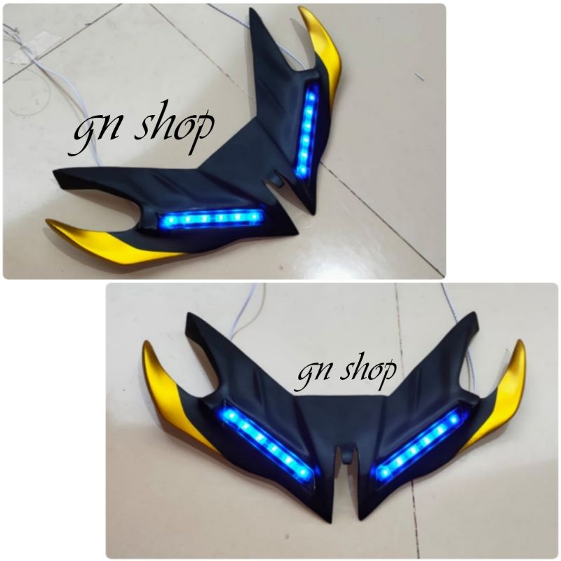 winglet honda vario new 125-150 plus lamp led 2018-2022