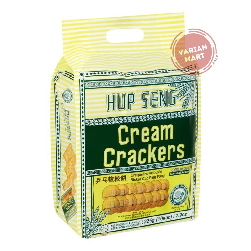

Hup Seng Cream Cracker Sachet 225gr [ ASIN ] / Hupseng Asin Saset