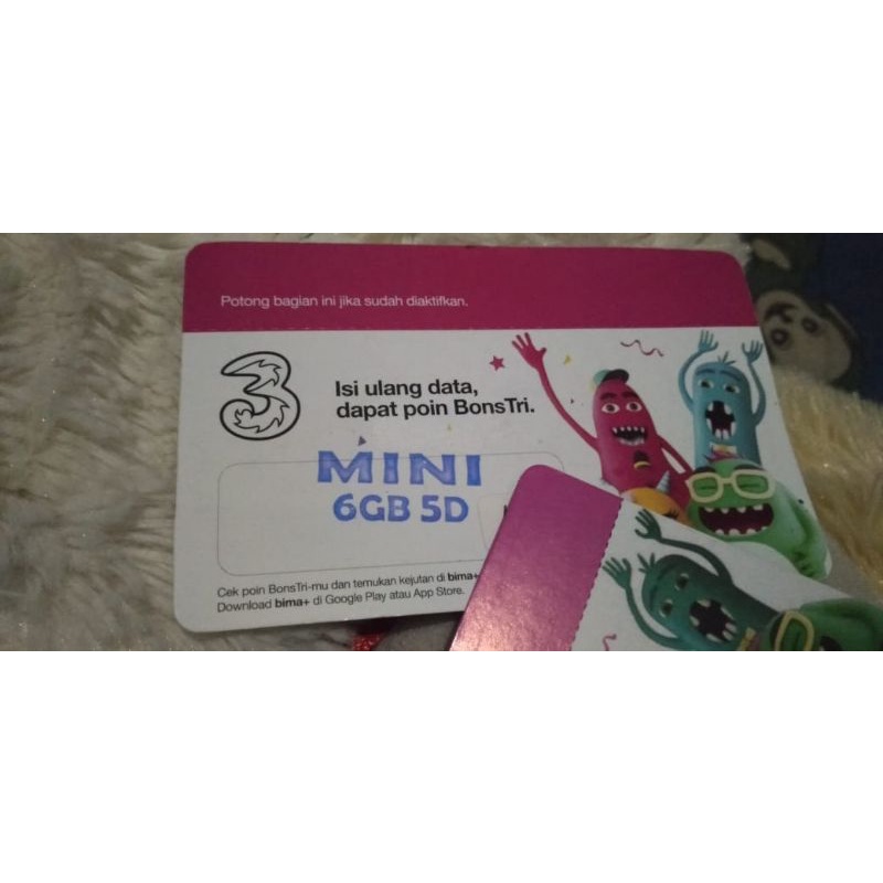 voucer tri mini 6gb 5 hari