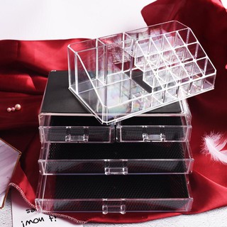 TERMURAH TERLARIS RAK KOSMETIK AKRILIK 4 LACI RAK TERMURAH TERLARIS RAK KOSMETIK AKRILIK 4 LACI RAK