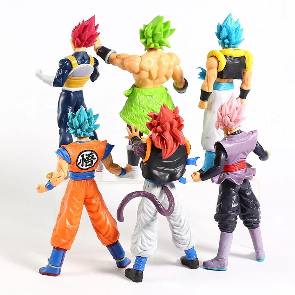 [Elegan] Dragon Ball Angka Koleksi Model Ornamen Desktop PVC Figure Brinquedo Mainan Model Mainan Monkey King Son Goku Figure