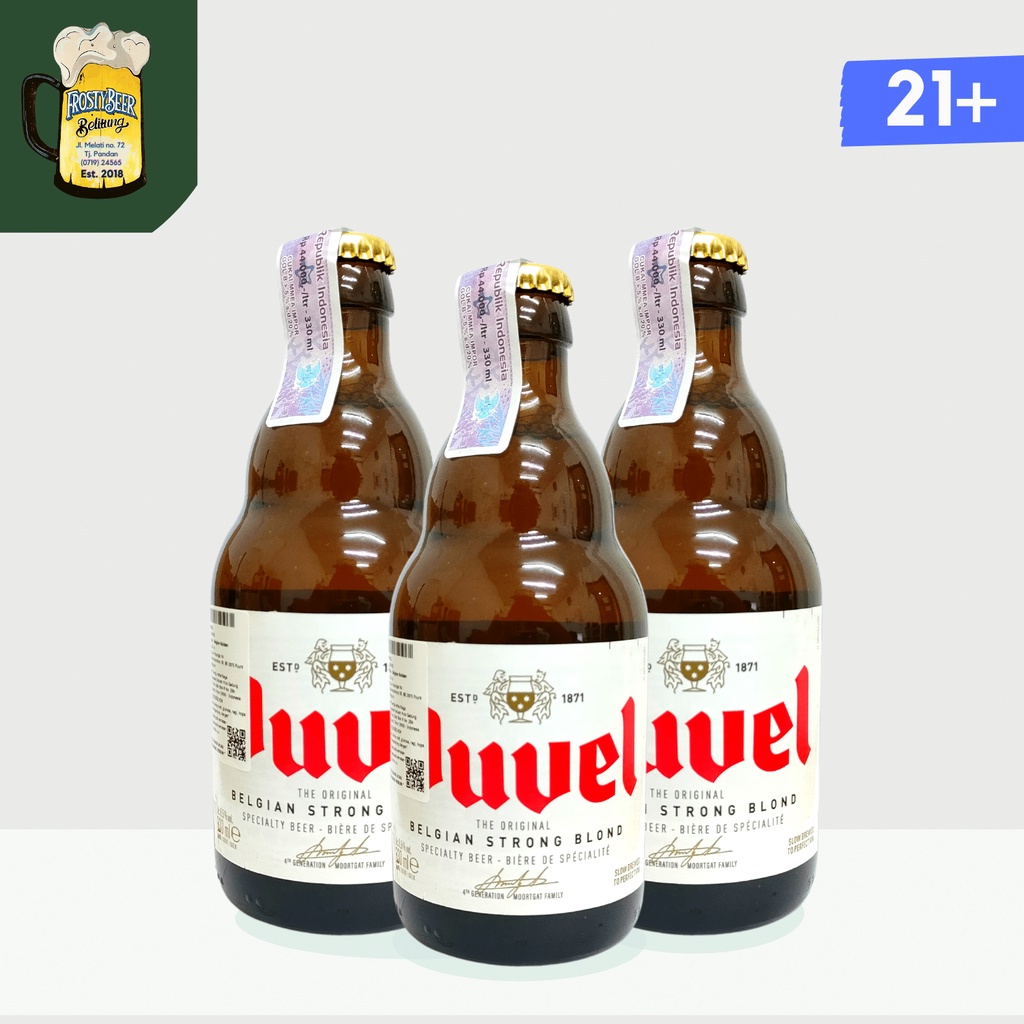 Jual Duvel Belgian Golden Ale Beer 8.5 330 ml Bir import belgia