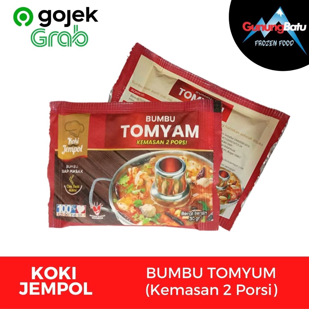 

KOKI JEMPOL BUMBU TOMYUM (PORSI 2 ORANG)