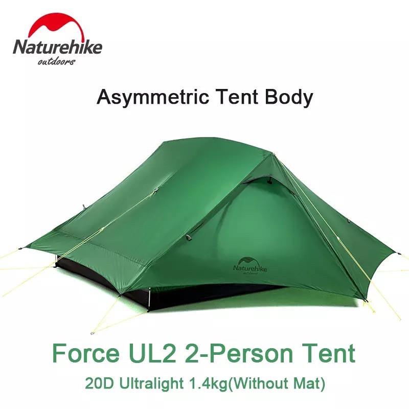 TENDA FORCE UL 2 NATUREHIKE NH20ZP080