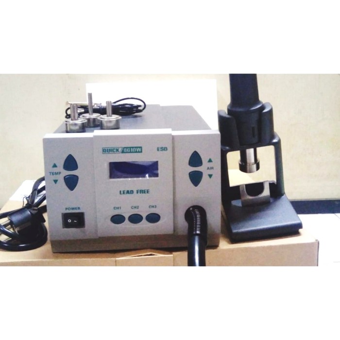 Blower Solder Uap Hot Air Quick 861Dw Original