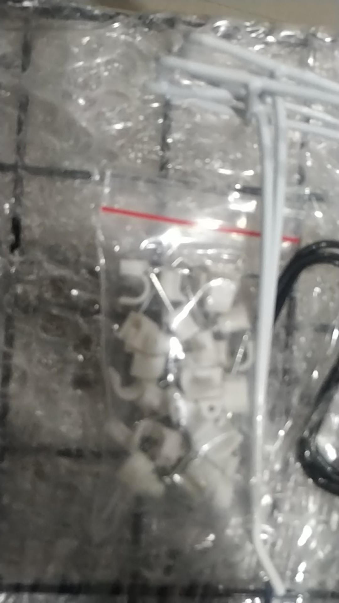 Klem Kabel Perklip Isi 6pcs (untuk Tambahan Paku Pemasangan)