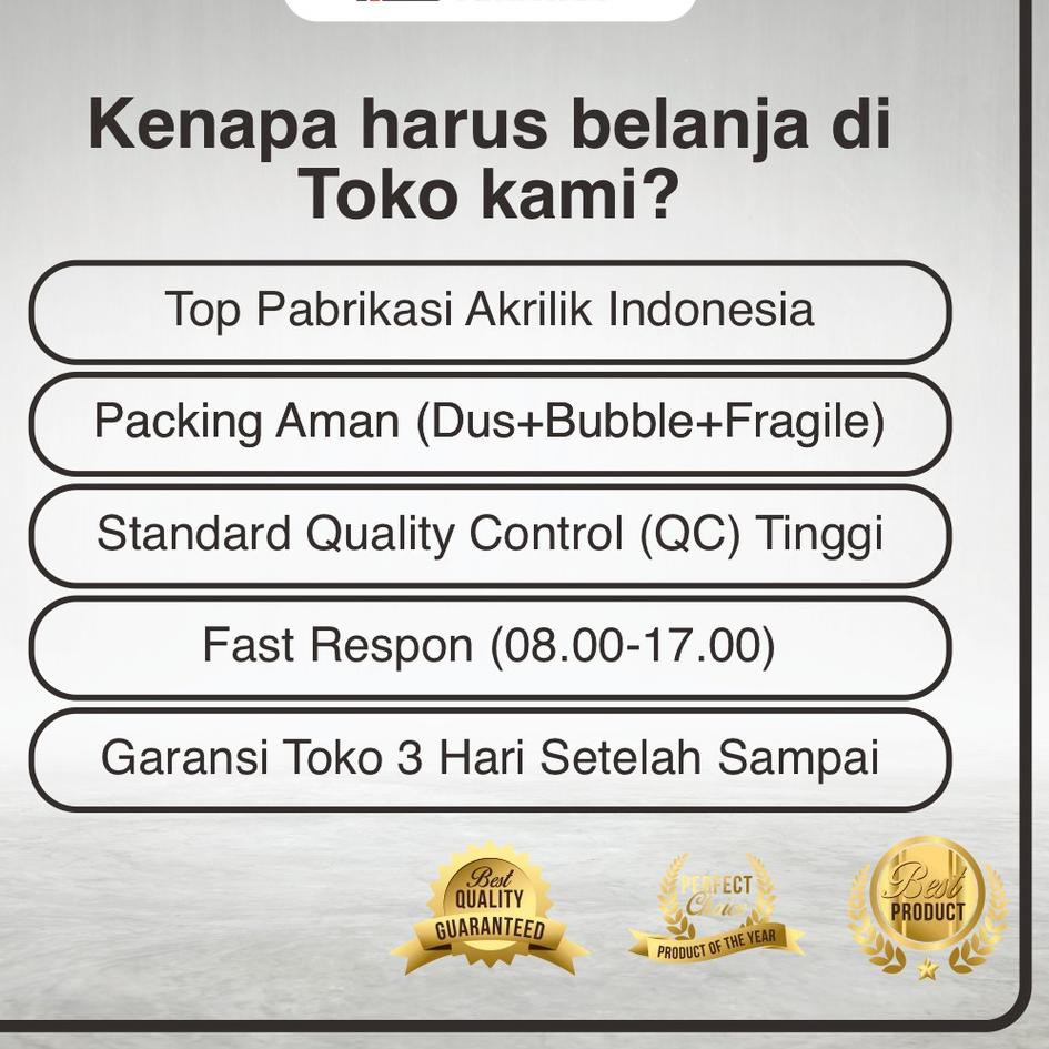 

➤SDF TEMPAT BROSUR / TENT HOLDER / TENT CARD AKRILIK DISPLAY UKURAN A4Stok Ready☛
