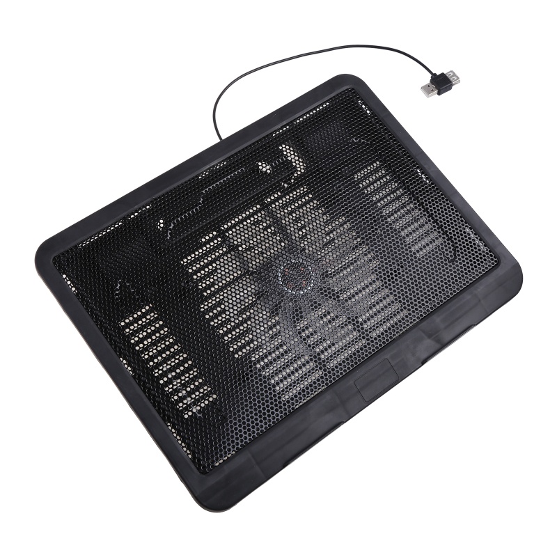 Bt Mute Notebook Cooling Base Radiator 12-14inci Radiator Komputer Cooling Rack Dengan 2kipas Tenang Bertenaga USB