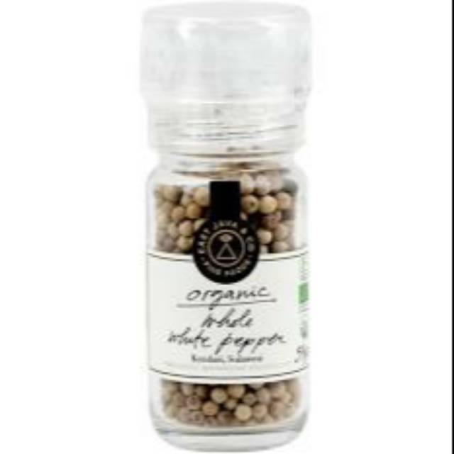 

East Java & Co Organic Whole White Pepper 60G