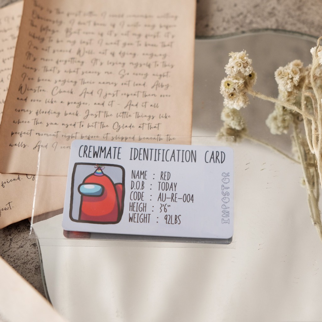 

Among Us Voice ID Card