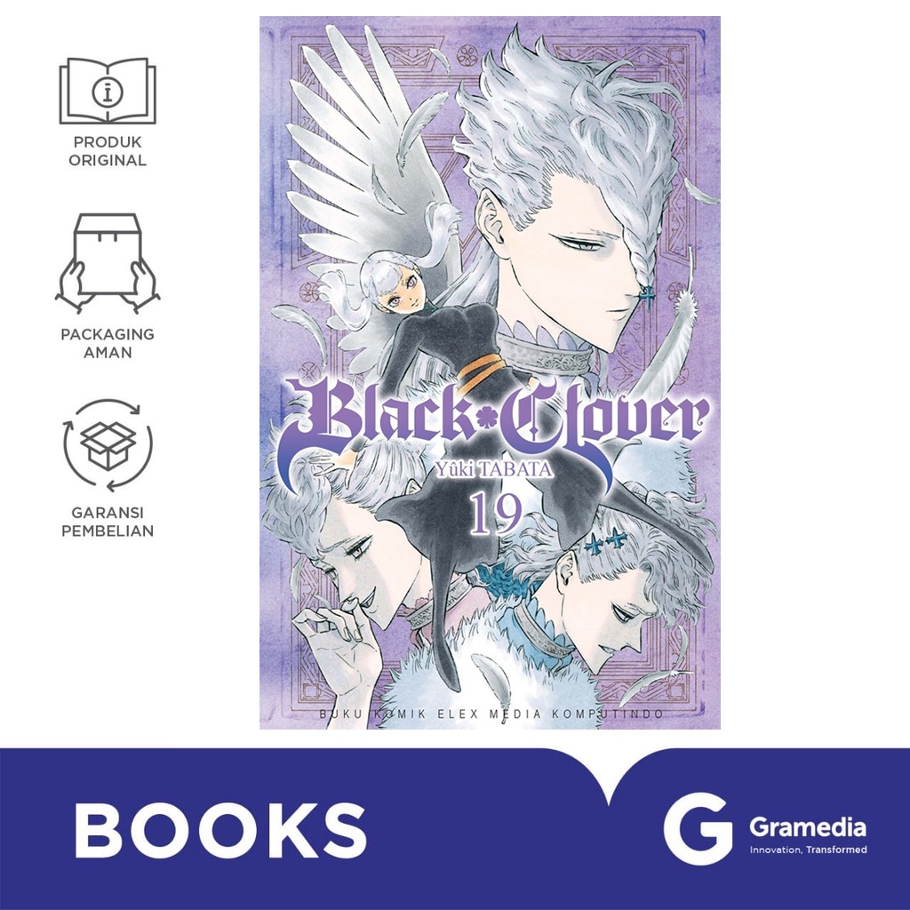 Gramedia Bali - Black Clover 19