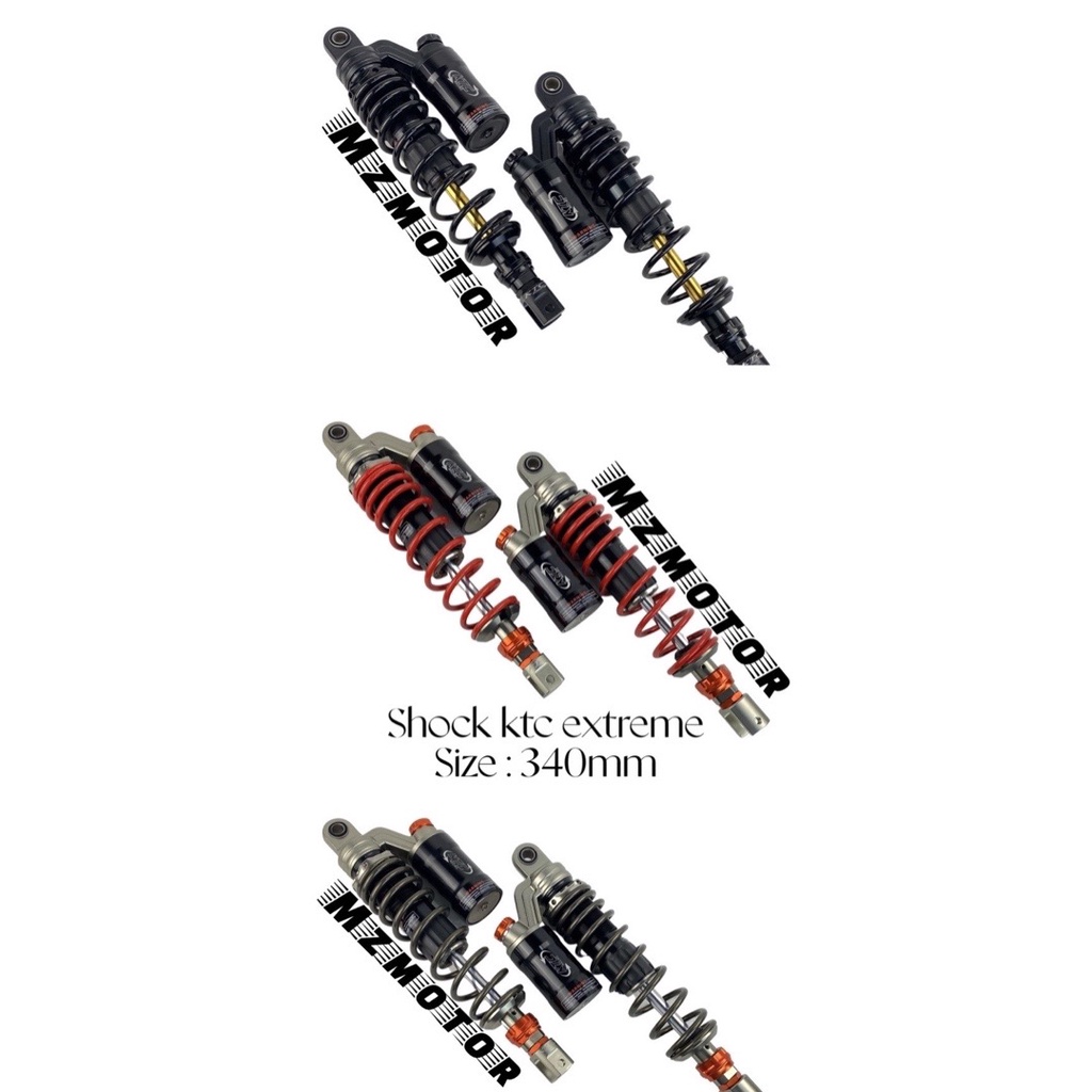 SHOCKBREAKER SHOCK KTC EXTREME PRIGINAL 340MM RX KING JUPITER SUPRA KHARISMA THUNDER MEGA PRP NUOVO 