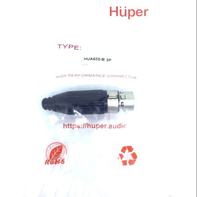 Soket Canon/XLR Female HUPER HUA-600