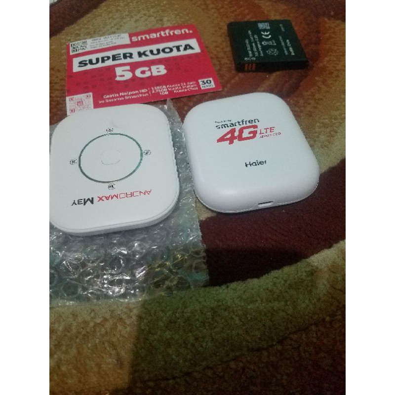 modem wifi 4G smart plus kartu perdana