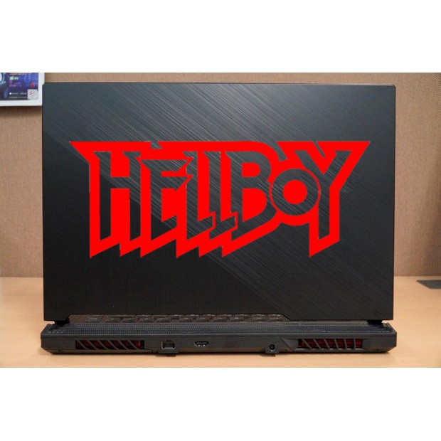 

stiker laptop hellboy 4 custom cutting stiker murah