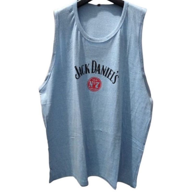 KAOS SINGLET LEKBONG UKURAN 4XL JUMBO BIG SIZE OVERSIZE BAHAN KATUN PRIA WANITA