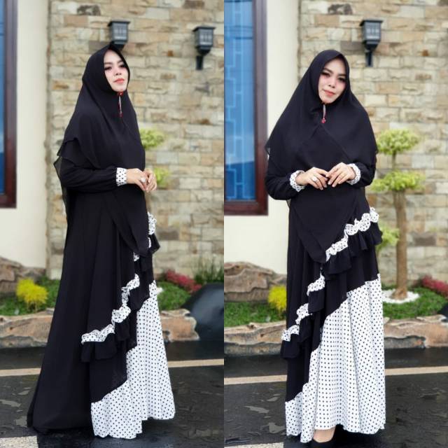 Melody syari/gamis/gamis original/by fazza boutique