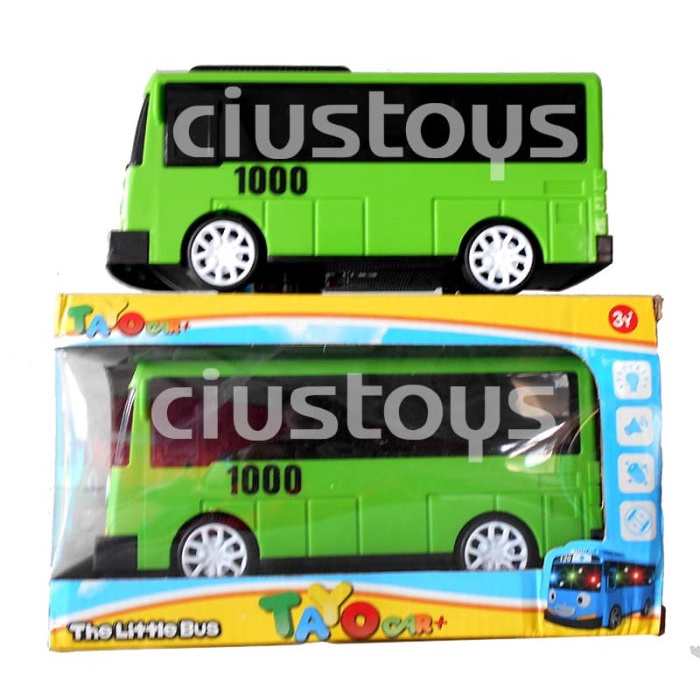 MAINAN TAYO LITTLE BUS SCHOOL MOBIL TAYO LAMPU PR-17271