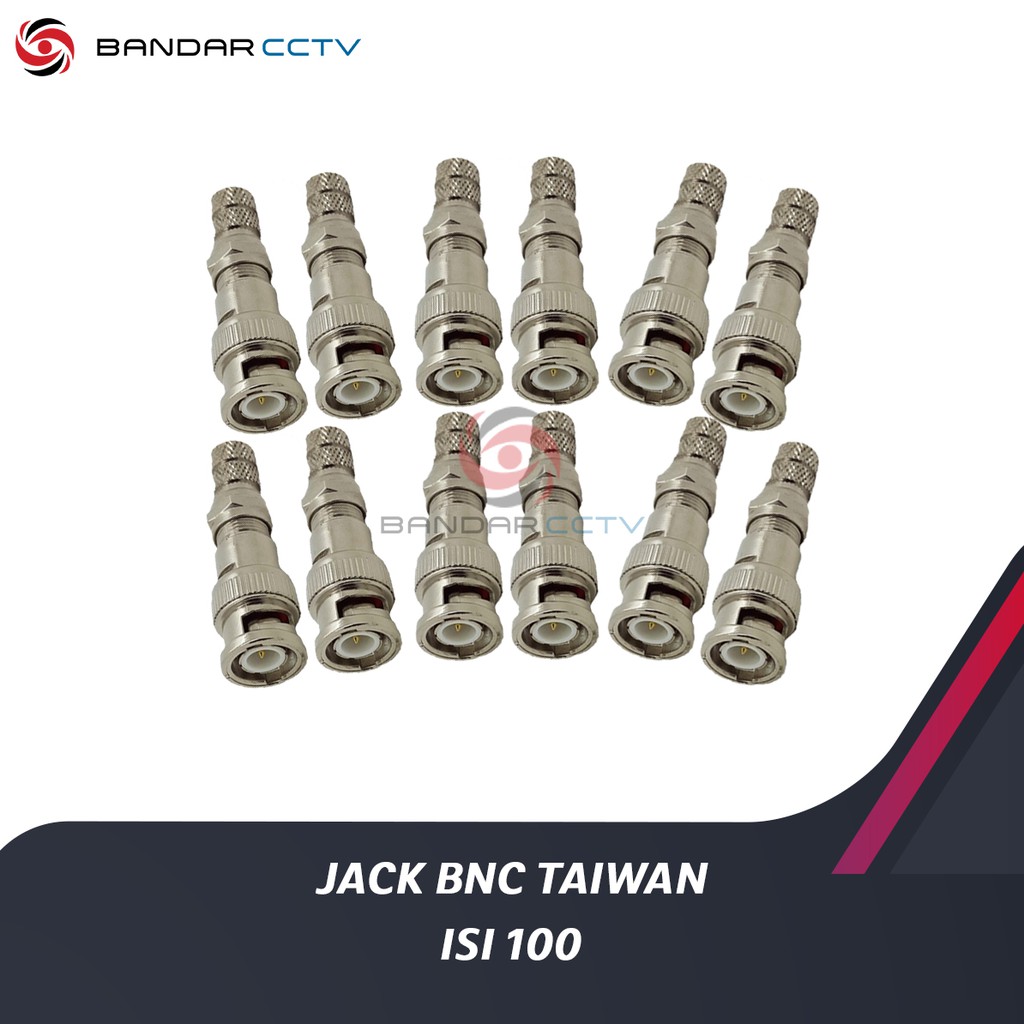 JACK BNC TAIWAN 1 PACK ISI 100