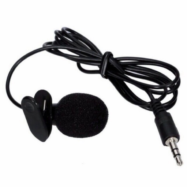 &lt; M.A &gt; Mic on clip jack 3.5mm