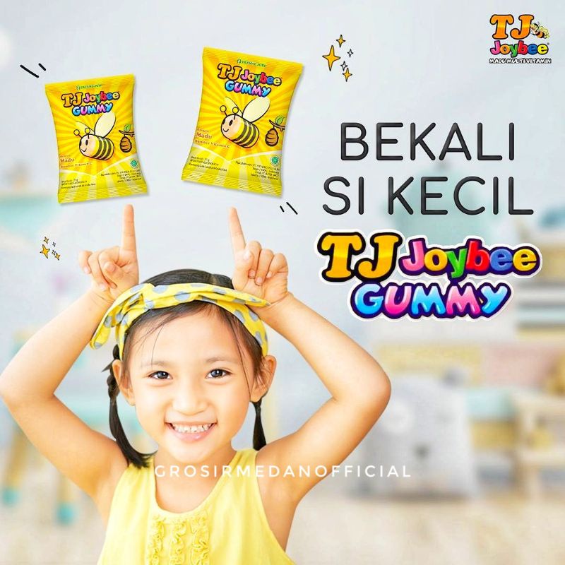 MADU TI JOYBEE GUMMY - MADU VITAMIN C KUNYAH ENAK BERGIZI