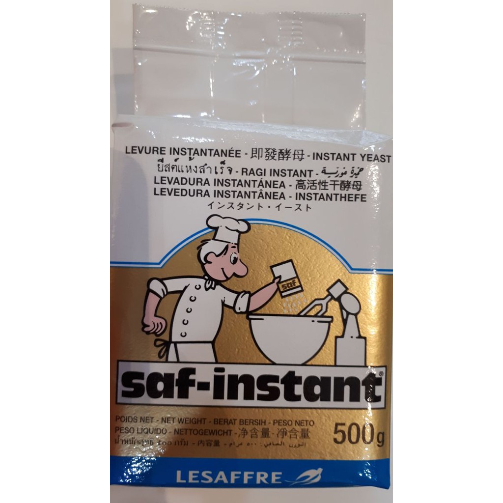 

Ragi SAF INSTANT GOLD 500GRx20PCS