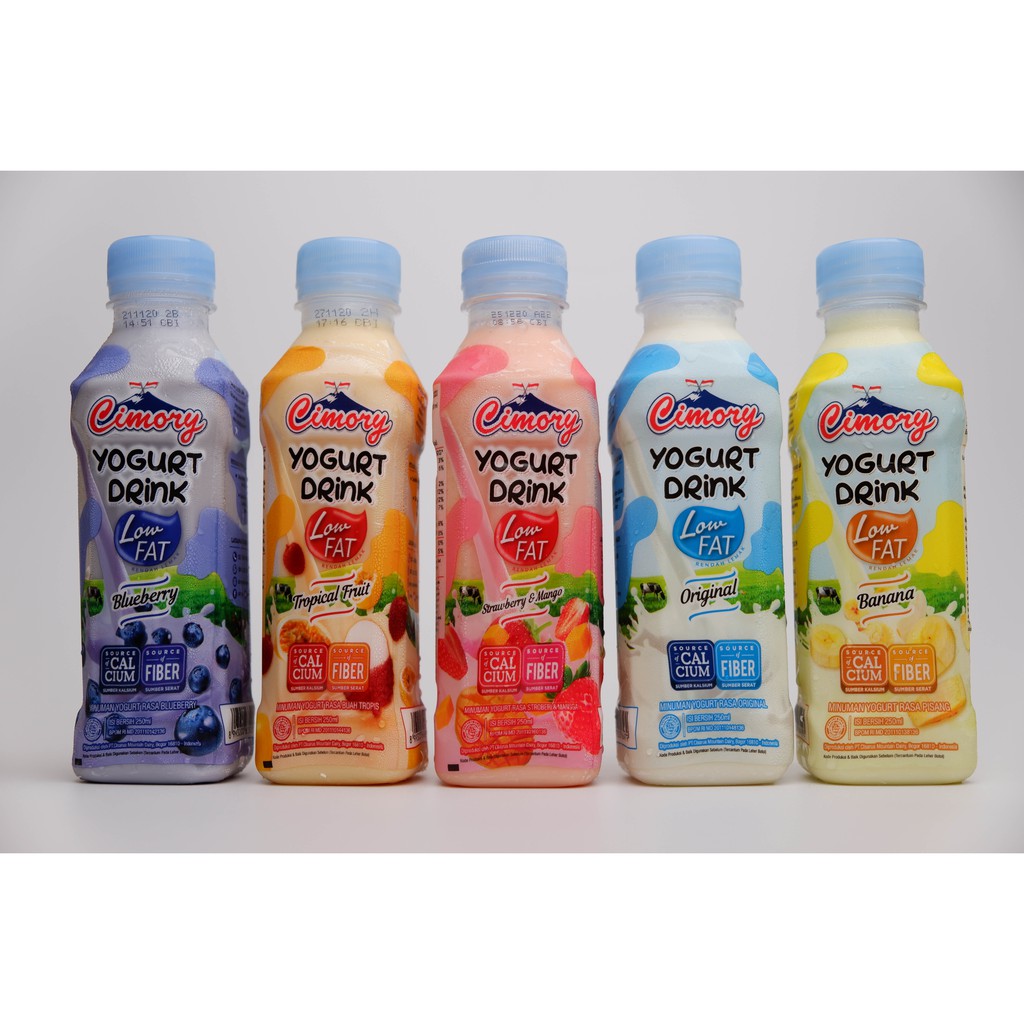 Jual Cimory Yoghurt Drink Low Fat Series 250ml Berbagai Varian Rasa