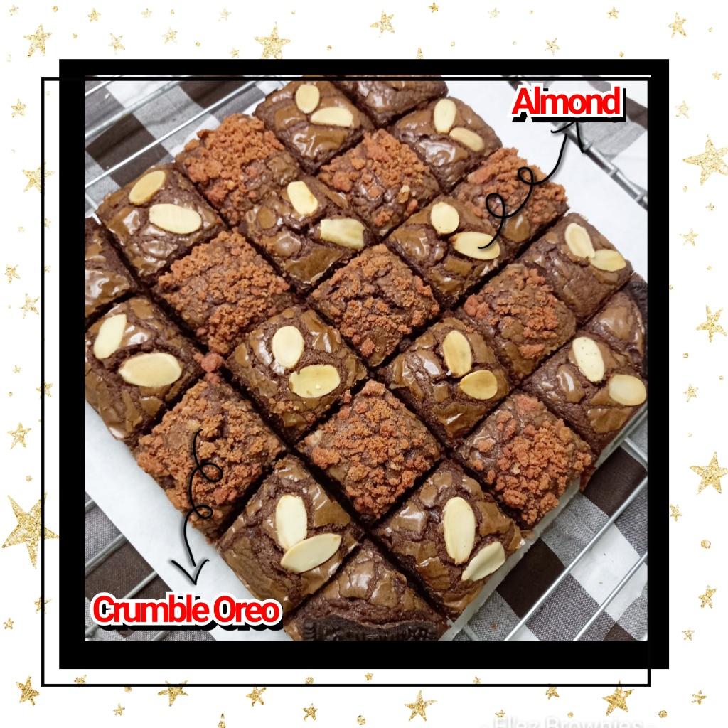 

PROMO!!! Hampers Fudgy Brownies Panggang Mix 2 Topping