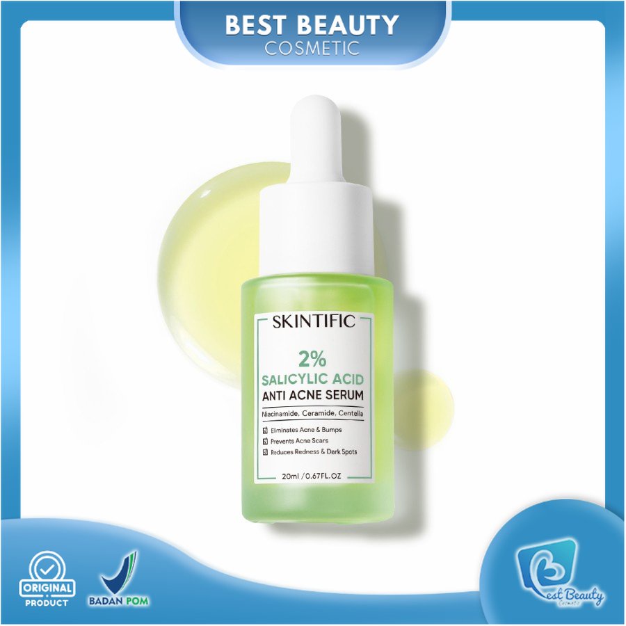 ★ BB ★  SKINTIFIC 2% Salicylic Acid Anti Acne Serum 【BPOM】