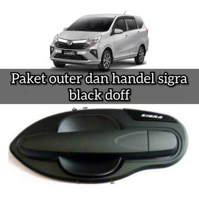 Outer dan handel sigra black doff