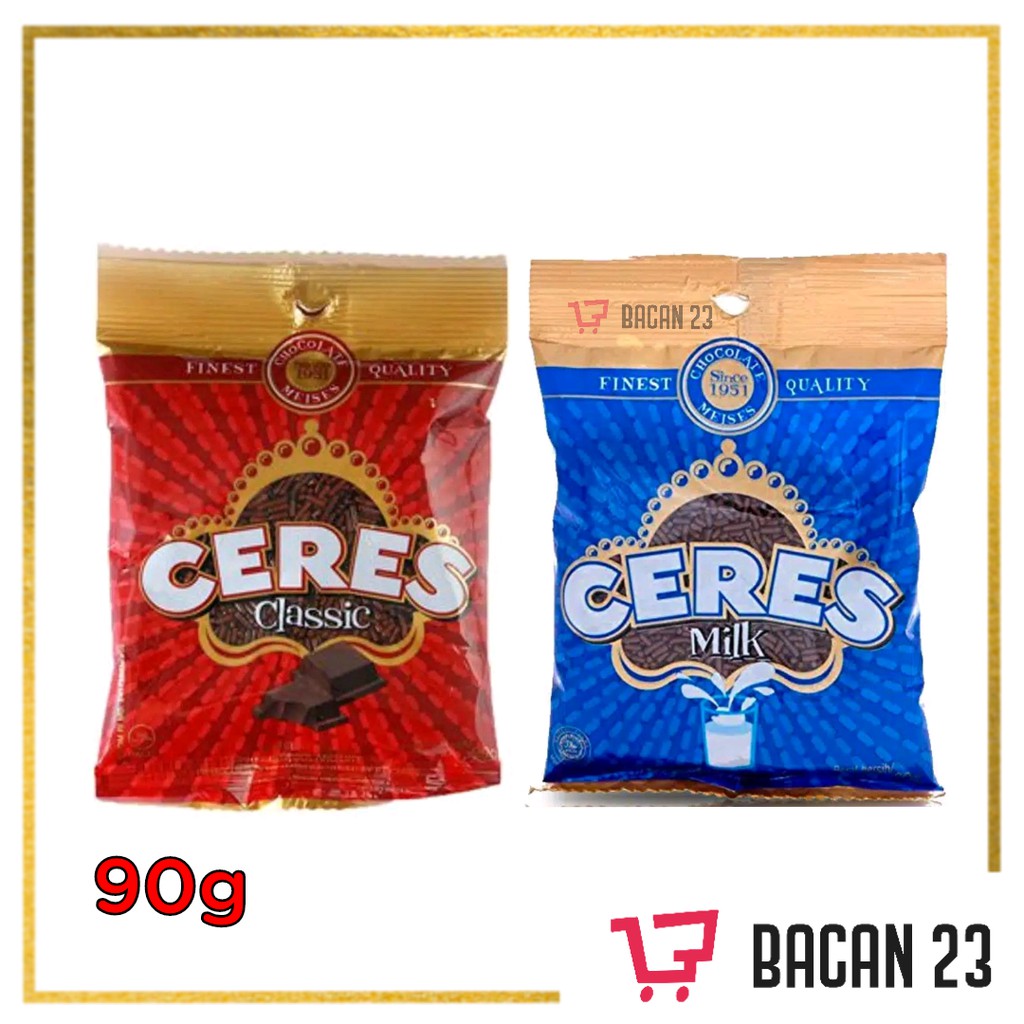 

Ceres Milk & Classic (80gr) / Meses Seres / Bacan 23 - Bacan23