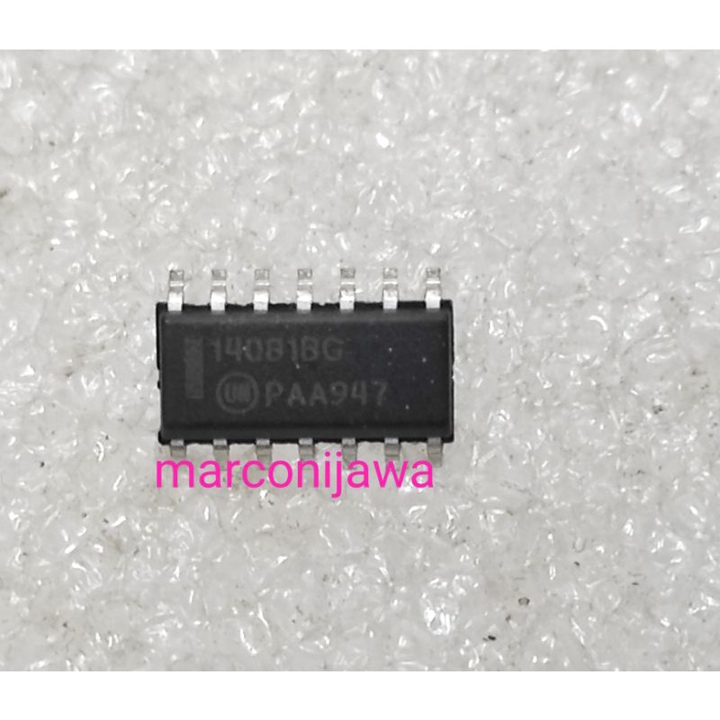 14081BG MC14081BG ic smd tempel