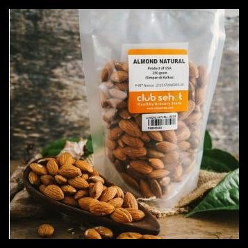 

DISKON TERBATAS !!! ALMOND WHOLE 1KG TERLARIS