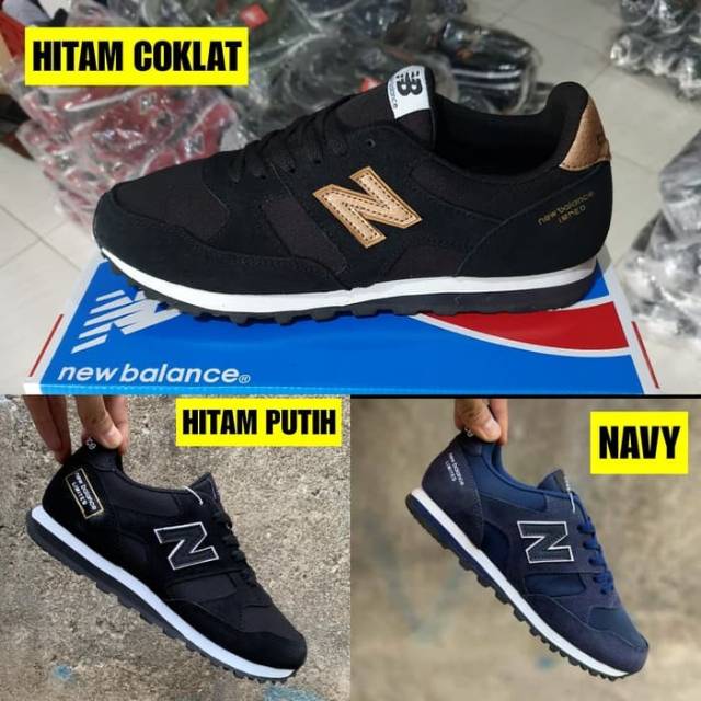 Sepatu Sport Casual Pria Full Black