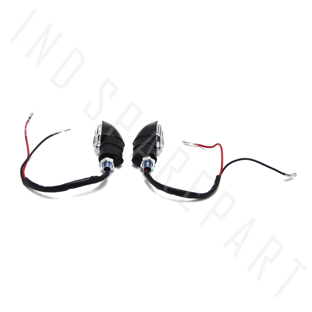 Lampu Sein-Sen Ritting-Riting-Retting-Reting Sign Depan-Belakang Mini Putih Model Vixion New NVL