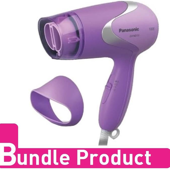 Panasonic Hair Dryer EH ND13 Violet Pengering Rambut FREE POUCH