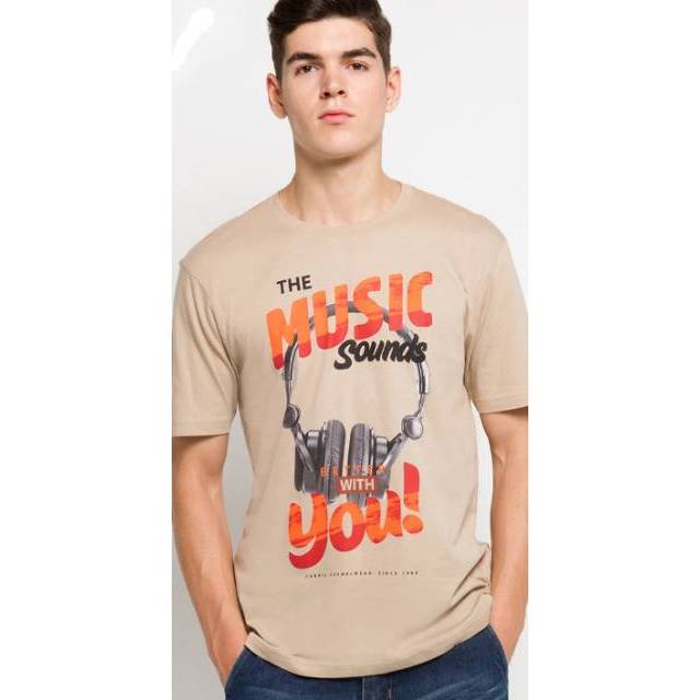 Kaos pria branded original CARVIL