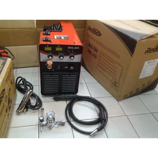 Mesin las Inverter MIG    MMA 200A REDBO