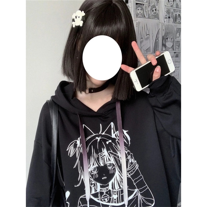 BEFAST - ZSO OOTD Sweater NAGIA / YOUR CHOICE ANIME SWEATER OVERSIZE / Atasan Wanita Lengan Panjang / Sweater casual / Pakaian Wanita Remaja ABG / Sweater Motif Anime / Fashion Kekinian Remaja Wanita / Sweater Jumbo Terbaru / Termurah