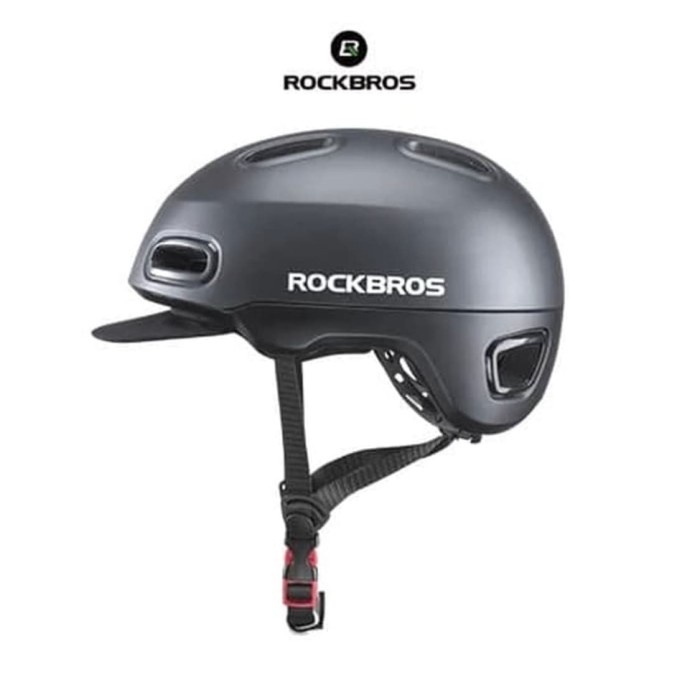 HELM ROCKBROS WT09 - HELM SEPEDA ROCKBROS WT-09 - BLACK