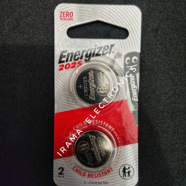 BATRE CR 2025 Energizer 1pack isi 2 pcs