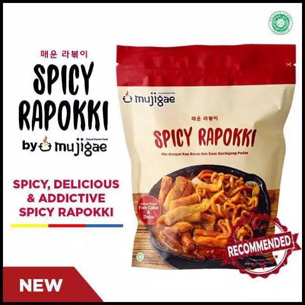 

Terlaris# Spicy Rapokki By Mujigae(Ramen Topokki)350Gr