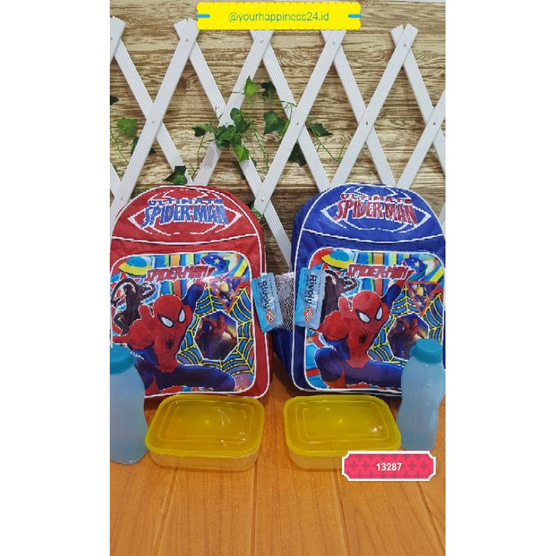 (BEST SELLER) 13287s TAS ANAK LUCU KEREN (FREE TEMPAT MAKAN, BOTOL MINUM, DAN FACE SHIELD KACAMATA)
