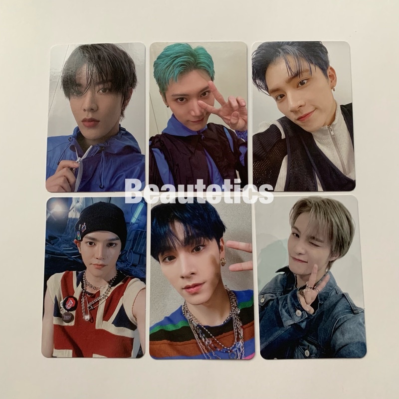 NCT Universe Album Official Photocard PC Yuta Ten Xiaojun Taeyong Yangyang
